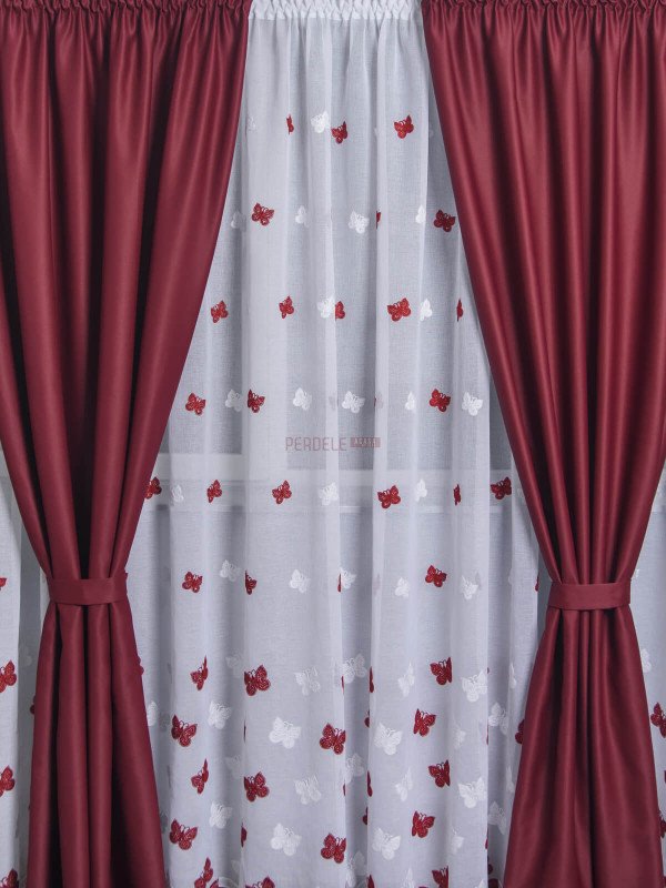 Set perdea si draperie Aura