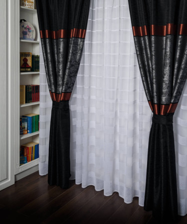 Set perdea si draperie Aurora