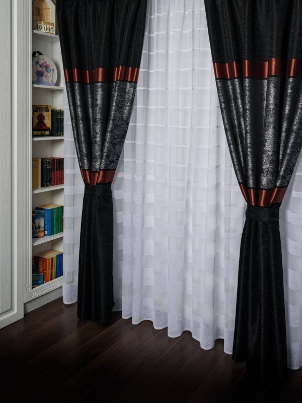 Set perdea si draperie Aurora