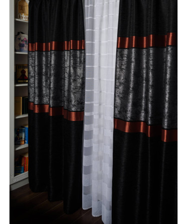 Set perdea si draperie Aurora Set perdea si draperie Aurora