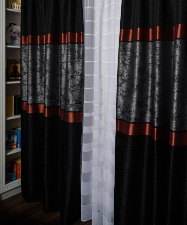 Set perdea si draperie Aurora Set perdea si draperie Aurora