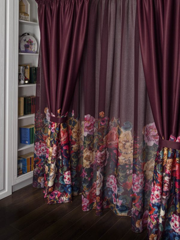 Set perdea si draperie Bianca