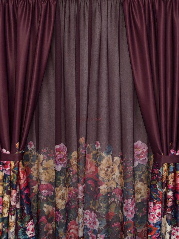 Set perdea si draperie Bianca