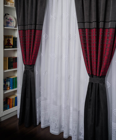 Set perdea si draperie Camelia