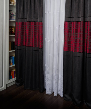 Set perdea si draperie Camelia Set perdea si draperie Camelia