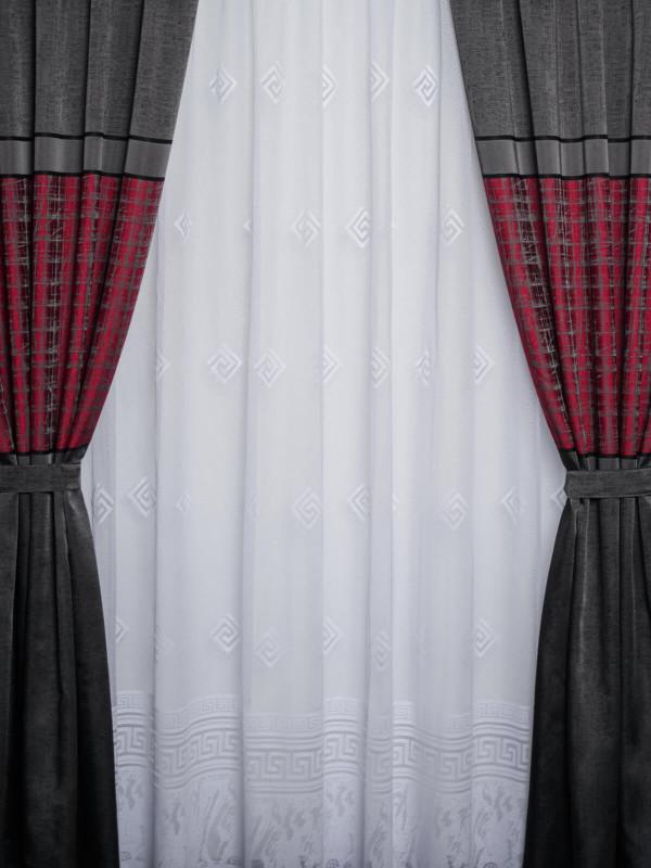 Set perdea si draperie Camelia