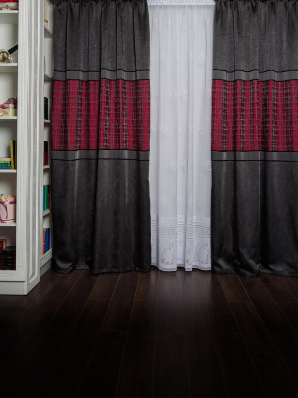 Set perdea si draperie Camelia