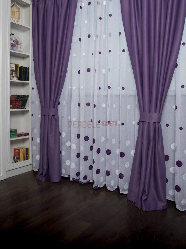 Set perdea si draperie Carla