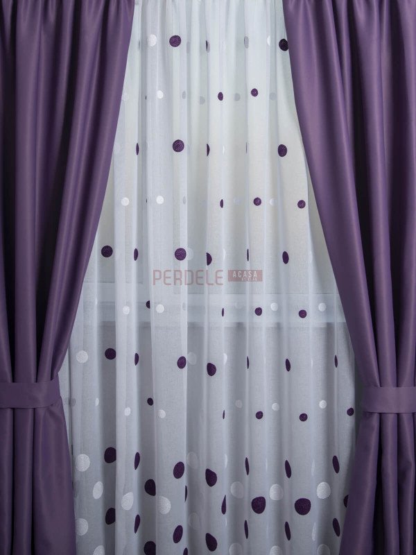 Set perdea si draperie Carla