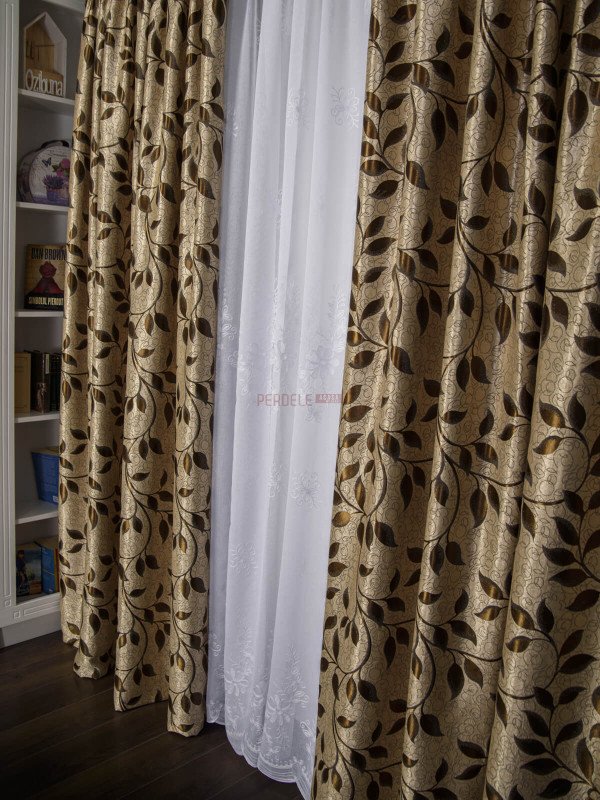 Set perdea si draperie Carol