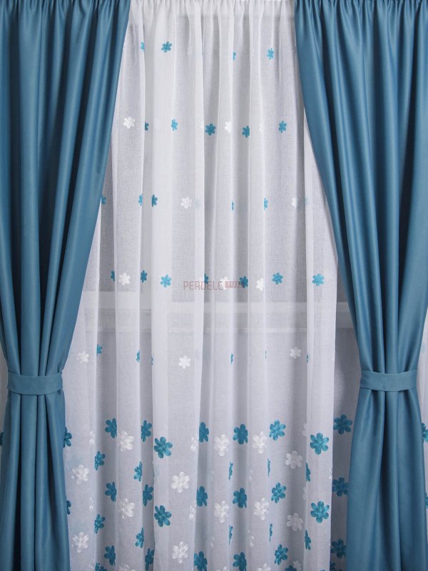 Set perdea si draperie Casian