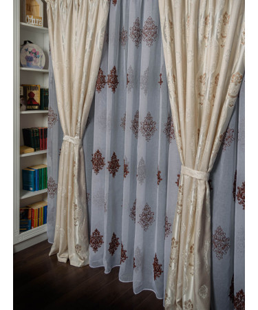 Set perdea si draperie Clara Set perdea si draperie Clara