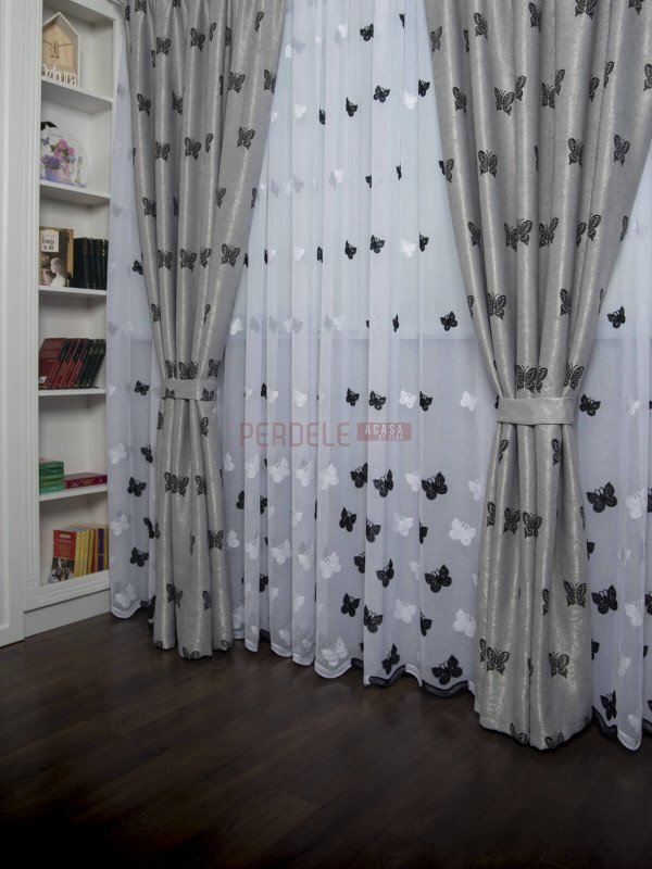 Set perdea si draperie Claudia