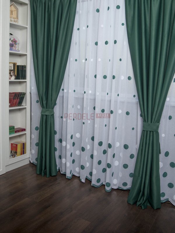 Set perdea si draperie Crina