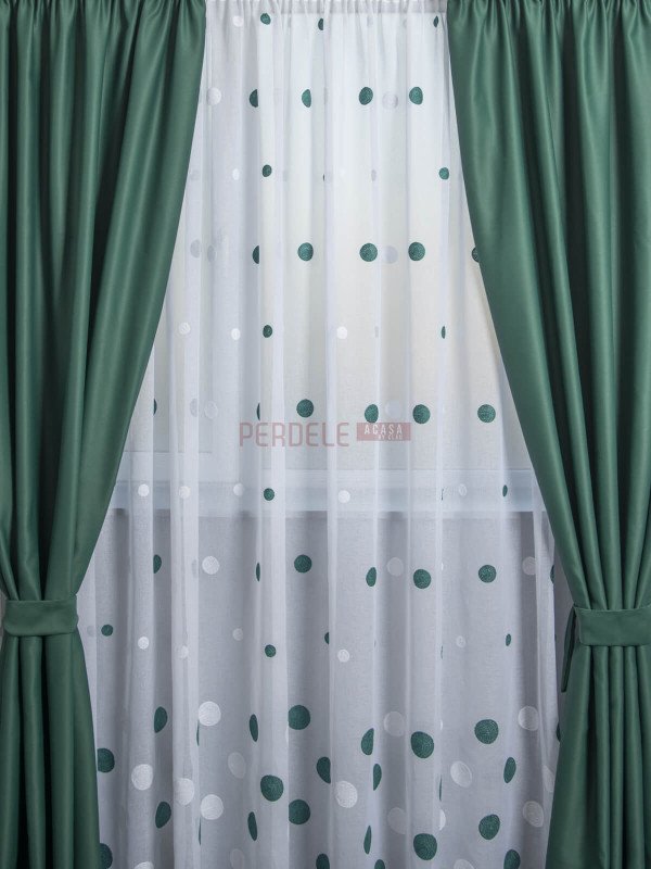 Set perdea si draperie Crina