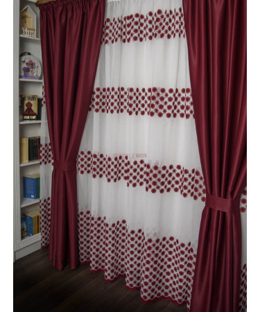 Set perdea si draperie Damiana