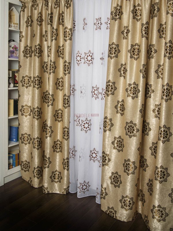 Set perdea si draperie Darla
