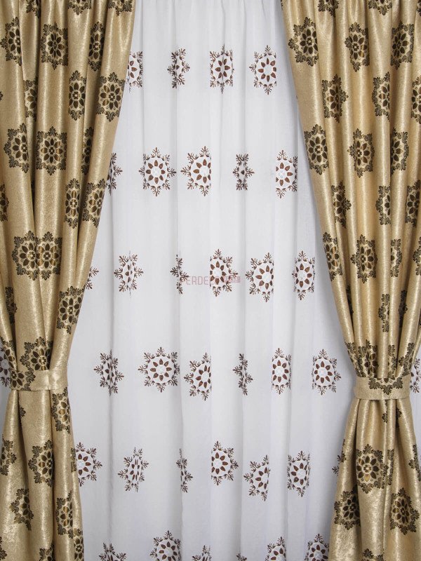 Set perdea si draperie Darla