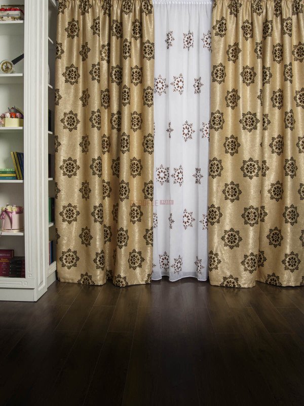 Set perdea si draperie Darla