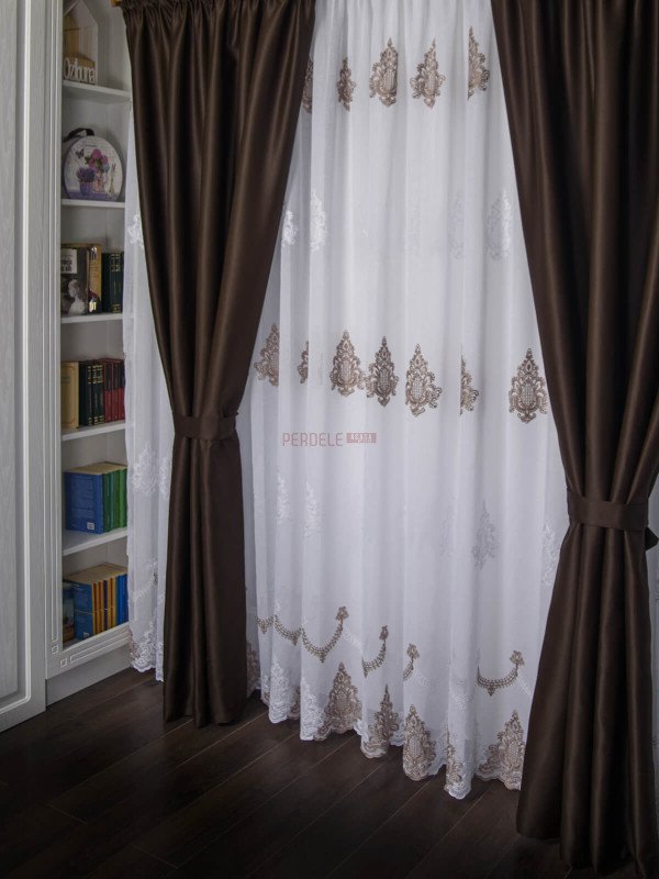 Set perdea si draperie Demetra Set perdea si draperie Demetra