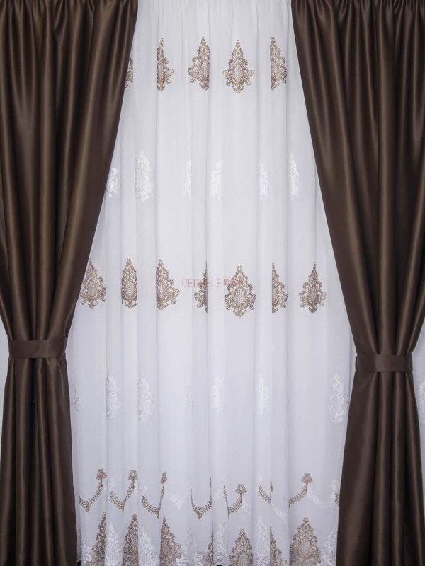 Set perdea si draperie Demetra Set perdea si draperie Demetra