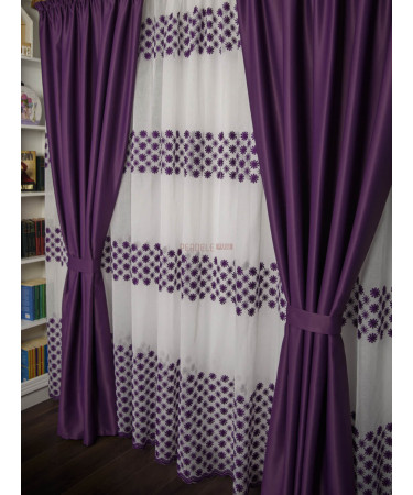 Set perdea si draperie Ecaterina