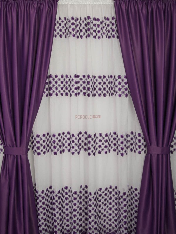 Set perdea si draperie Ecaterina