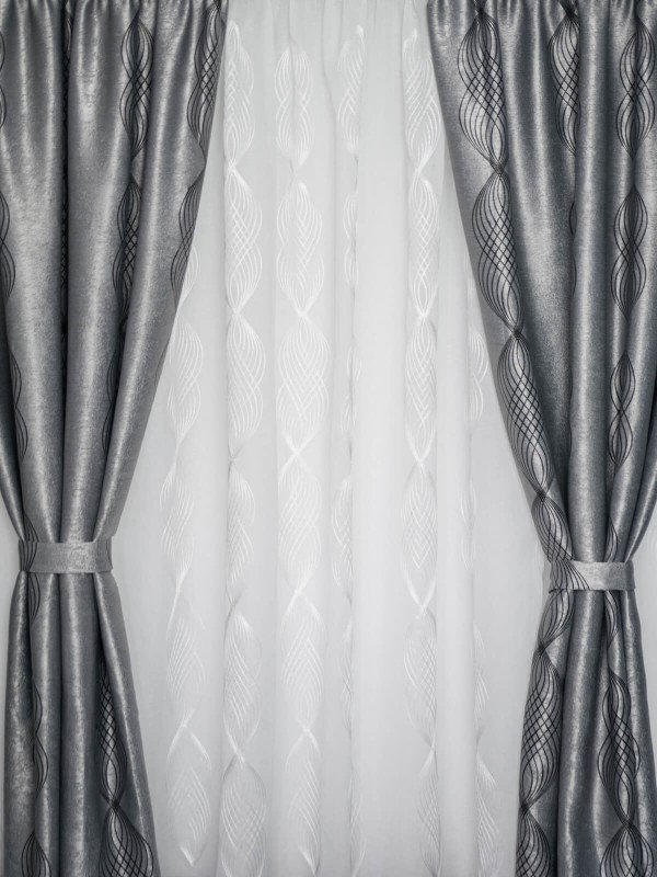 Set perdea si draperie Ela Set perdea si draperie Ela