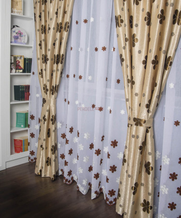 Set perdea si draperie Elvira