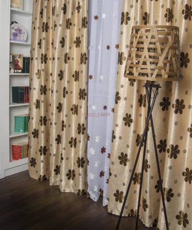 Set perdea si draperie Elvira Set perdea si draperie Elvira