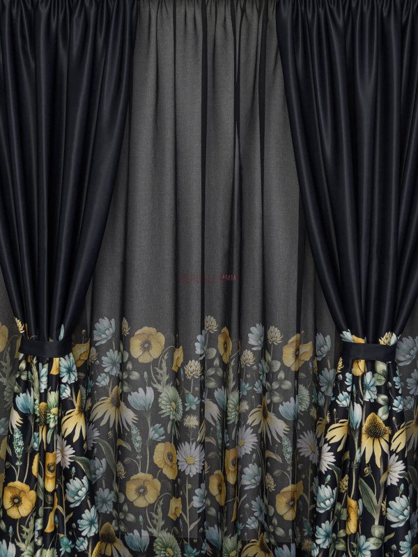 Set perdea si draperie Emilia