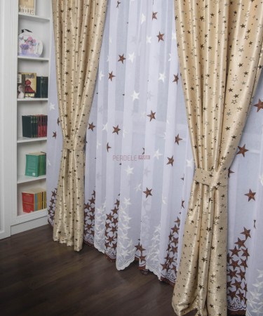 Set perdea si draperie Evelina