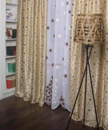 Set perdea si draperie Evelina Set perdea si draperie Evelina