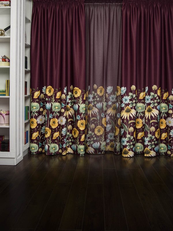 Set perdea si draperie Florina