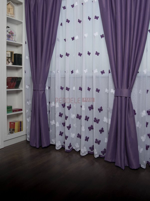 Set perdea si draperie Geanina