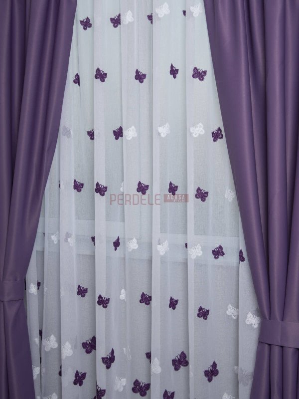 Set perdea si draperie Geanina