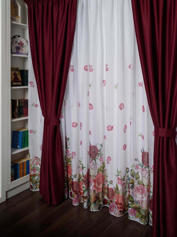 Set perdea si draperie Hortensia