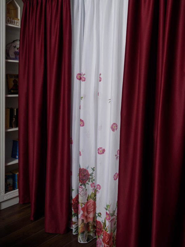 Set perdea si draperie Hortensia