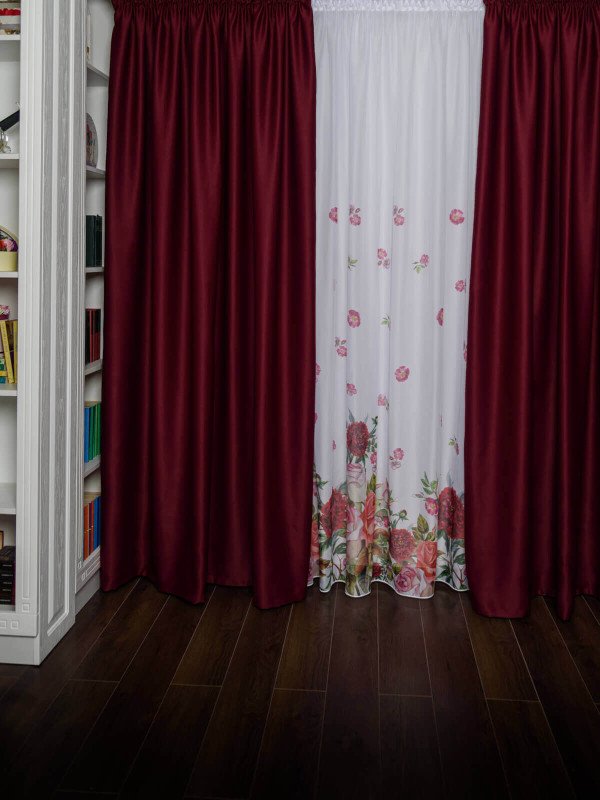 Set perdea si draperie Hortensia