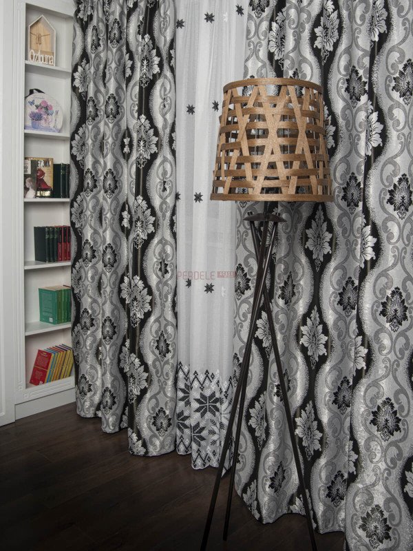 Set perdea si draperie Iliuta