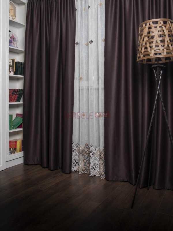 Set perdea si draperie Iustin