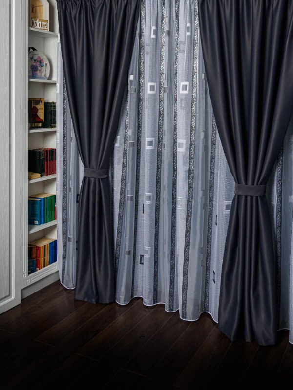 Set perdea si draperie Iustin Set perdea si draperie Iustin