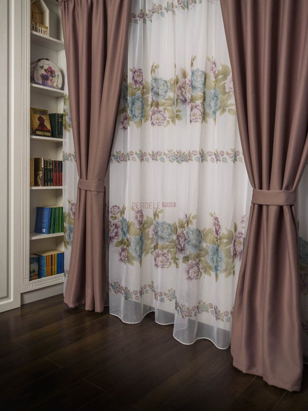 Set perdea si draperie Ivana
