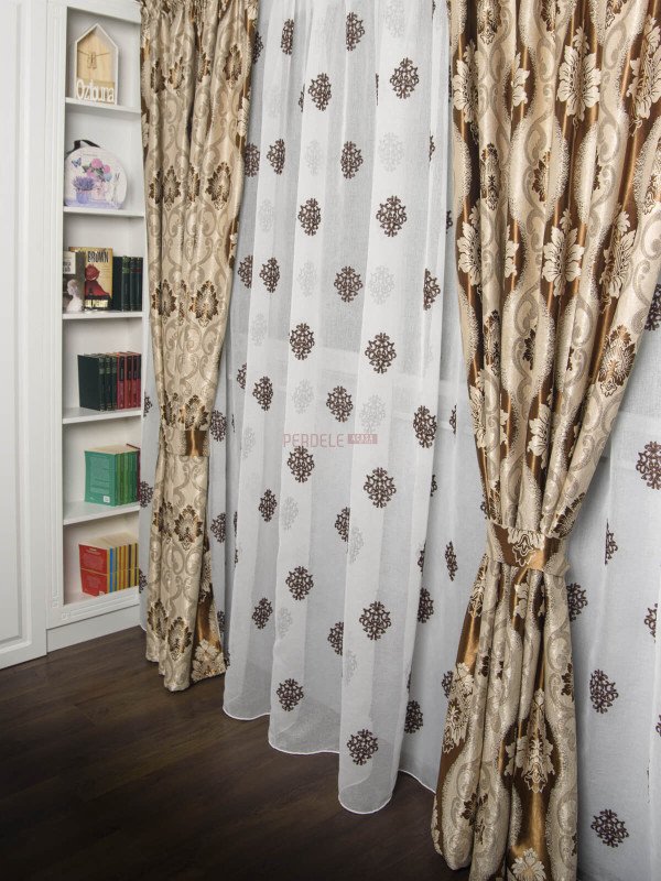 Set perdea si draperie Melania