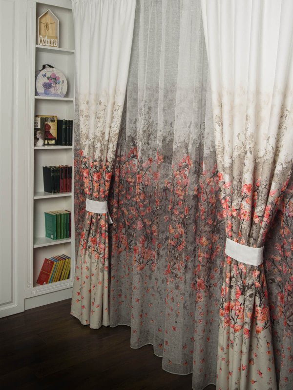 Set perdea si draperie Romanita