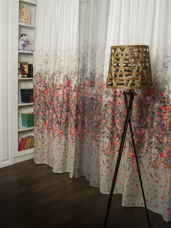 Set perdea si draperie Romanita