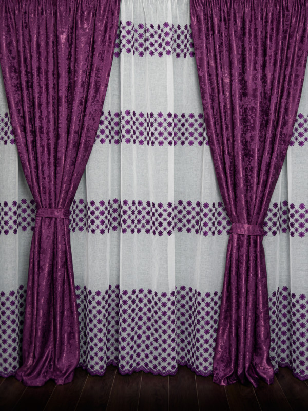 Set perdea si draperie Augustin