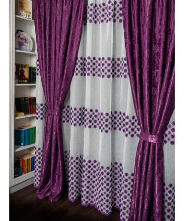 Set perdea si draperie Augustin