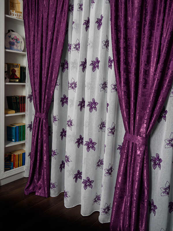 Set perdea si draperie Viorica