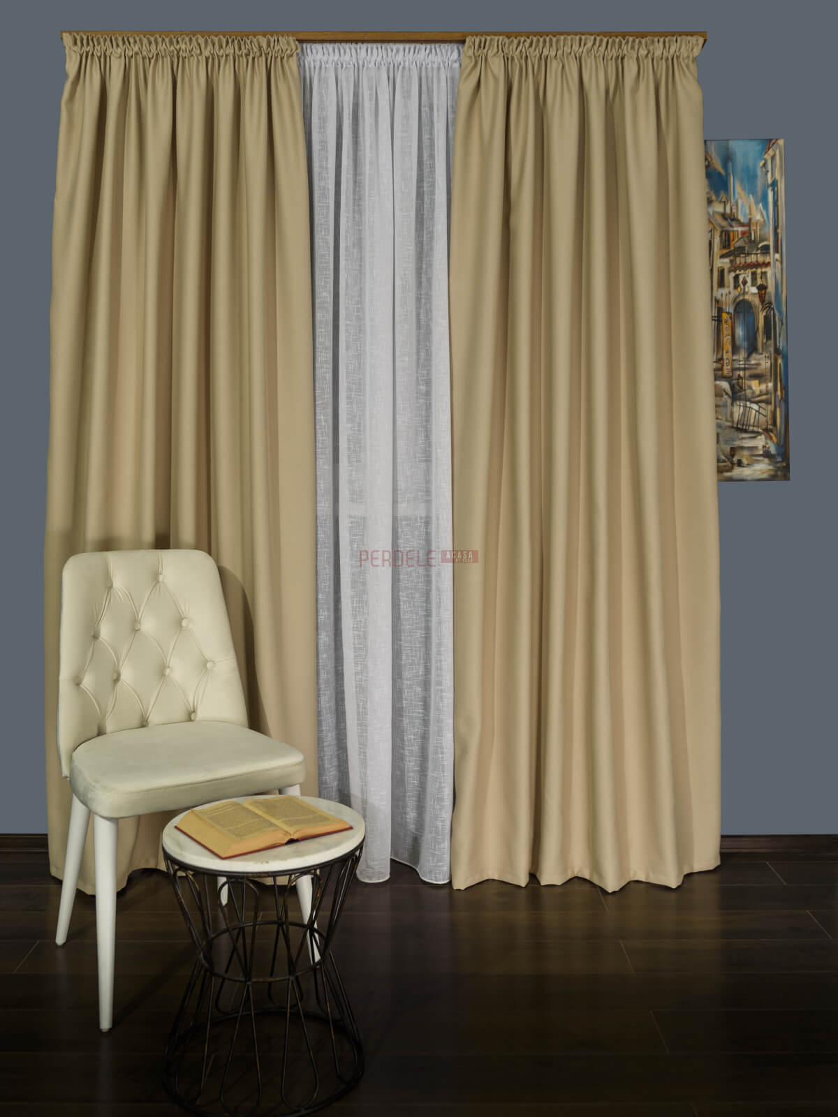Draperie blackout bej